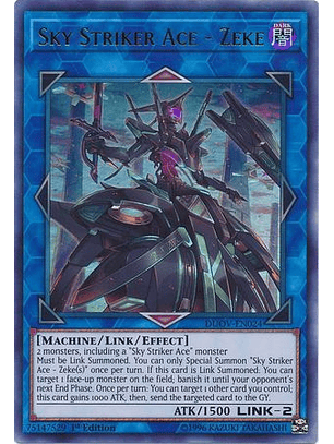 Sky Striker Ace - Zeke - DUOV-EN024 - Ultra Rare