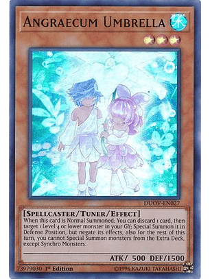 Angraecum Umbrella - DUOV-EN027 - Ultra Rare