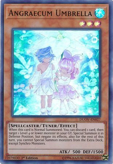 Angraecum Umbrella - DUOV-EN027 - Ultra Rare
