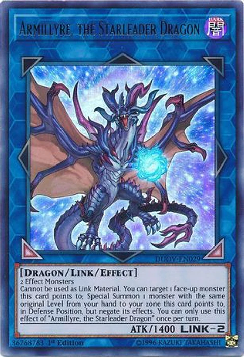 Armillyre, the Starleader Dragon - DUOV-EN029 - Ultra Rare
