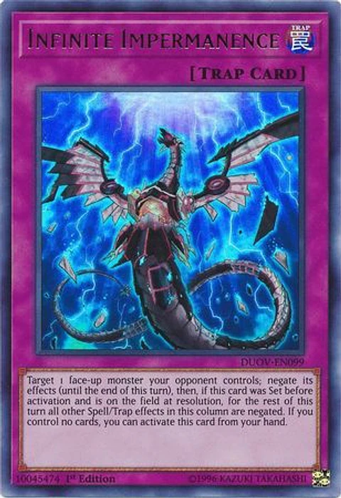 Infinite Impermanence - DUOV-EN099 - Ultra Rare