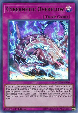 Cybernetic Overflow - DUOV-EN100 - Ultra Rare 1