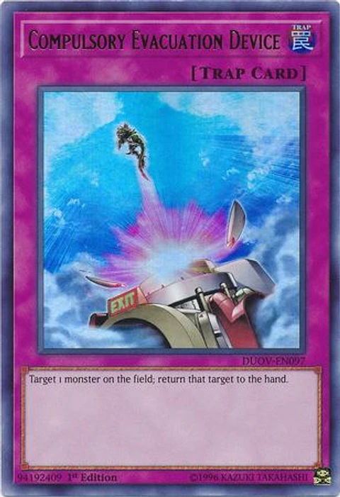 Compulsory Evacuation Device - DUOV-EN097 - Ultra Rare 