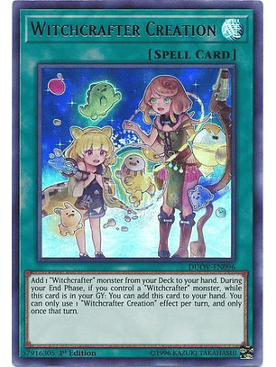 Witchcrafter Creation - DUOV-EN096 - Ultra Rare