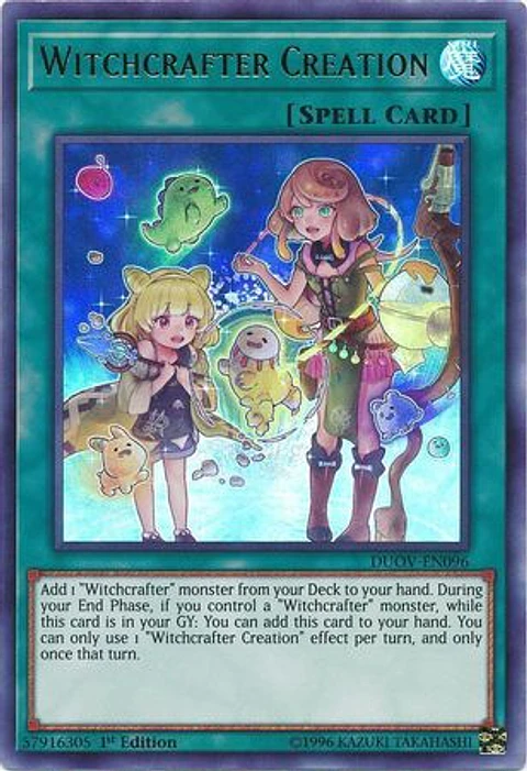 Witchcrafter Creation - DUOV-EN096 - Ultra Rare