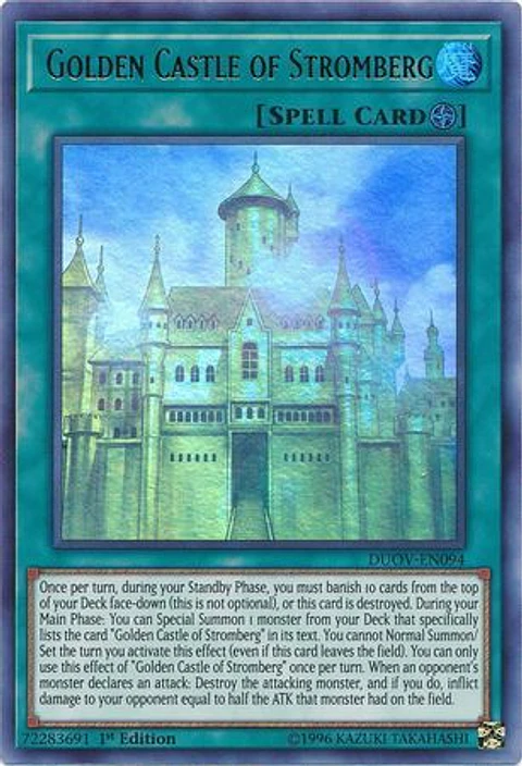 Golden Castle of Stromberg - DUOV-EN094 - Ultra Rare