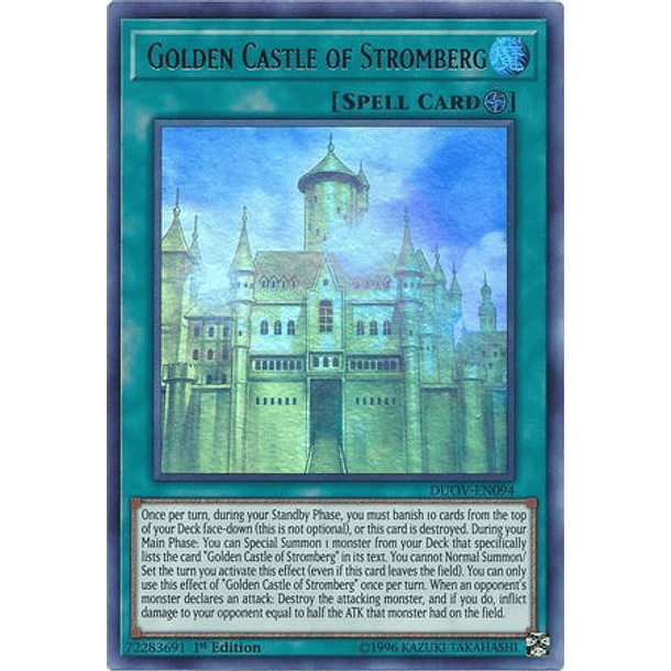 Golden Castle of Stromberg - DUOV-EN094 - Ultra Rare