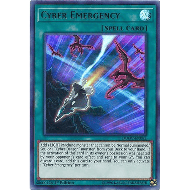 Cyber Emergency - DUOV-EN092 - Ultra Rare 
