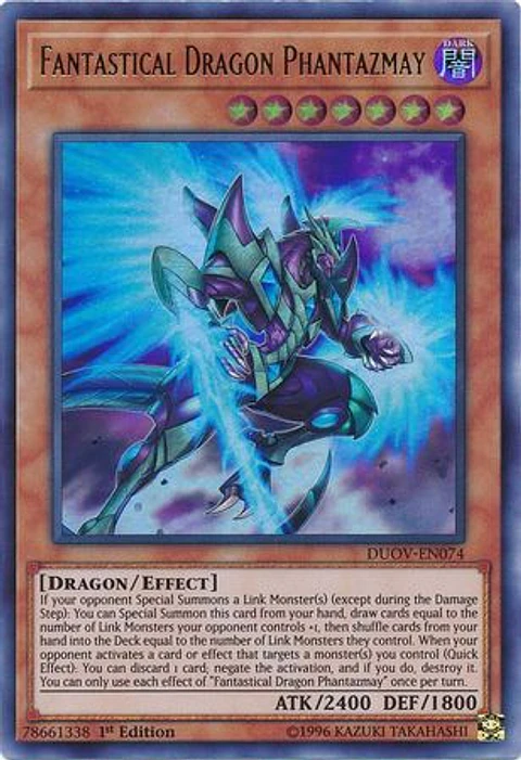 Fantastical Dragon Phantazmay - DUOV-EN074 - Ultra Rare