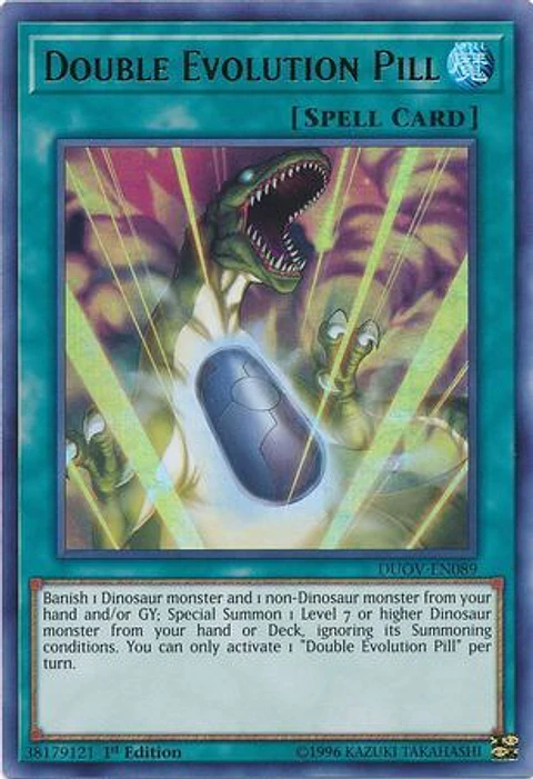 Double Evolution Pill - DUOV-EN089 - Ultra Rare