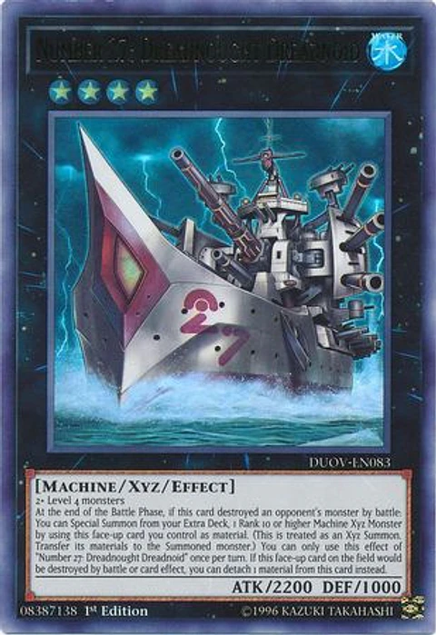 Number 27: Dreadnought Dreadnoid - DUOV-EN083 - Ultra Rare