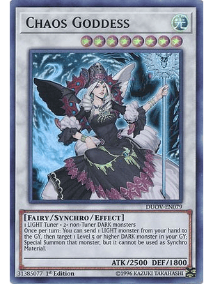 Chaos Goddess - DUOV-EN079 - Ultra Rare 