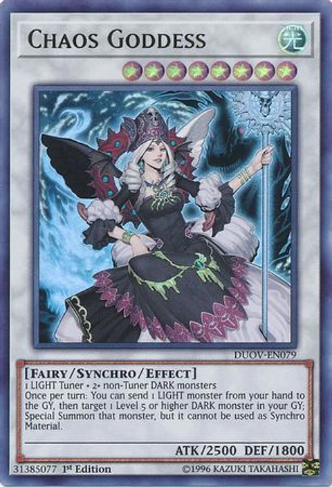 Chaos Goddess - DUOV-EN079 - Ultra Rare 