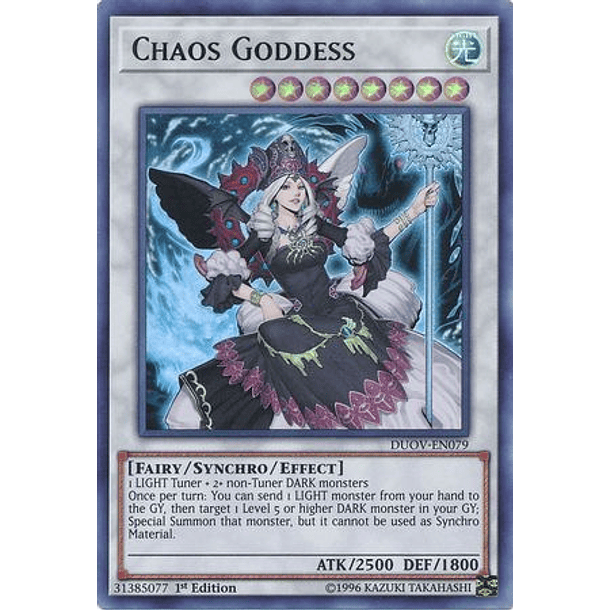 Chaos Goddess - DUOV-EN079 - Ultra Rare 