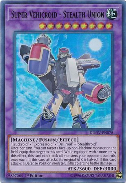 Super Vehicroid - Stealth Union - DUOV-EN078 - Ultra Rare 