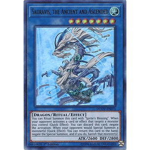 Sauravis, the Ancient and Ascended - DUOV-EN075 - Ultra Rare