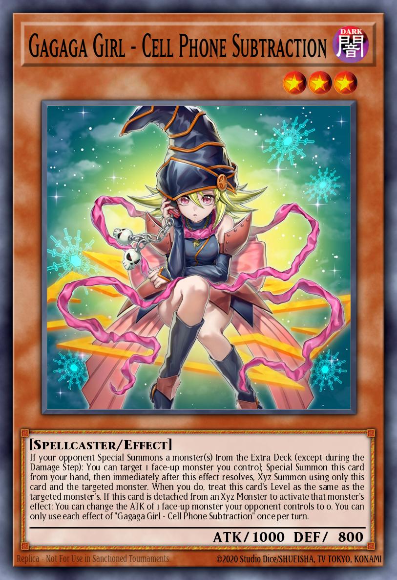 Gagaga Girl - Cell Phone Subtraction - MAMO-EN012 - Ultra Rare 1