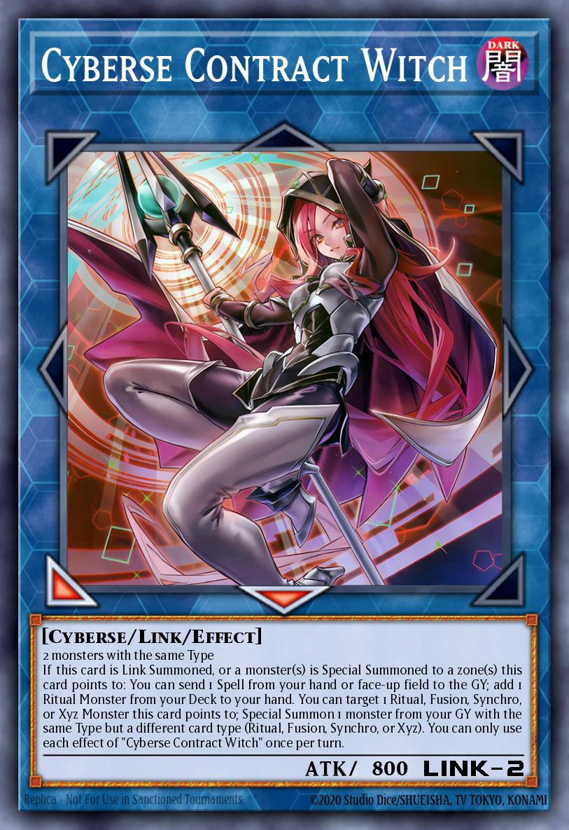 Cyberse Contract Witch - MAMO-EN018 - Ultra Rare 1