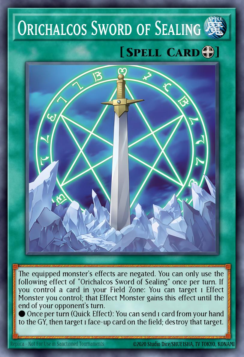 Orichalcos Sword of Sealing - MAMO-EN022 - Ultra Rare 1