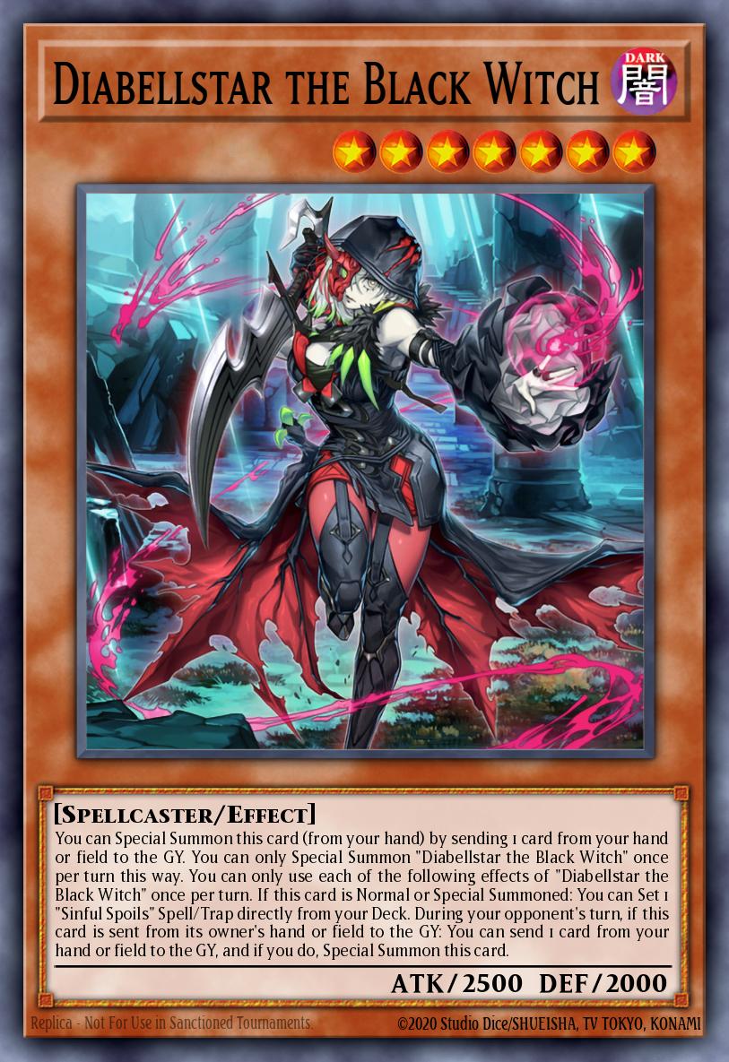Diabellstar the Black Witch - MAMO-EN032 - Ultra Rare 1