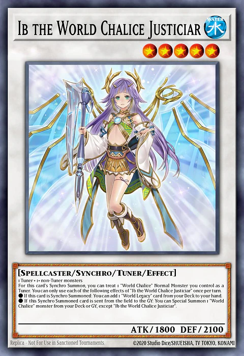 Ib the World Chalice Justiciar - MAMO-EN034 - Ultra Rare