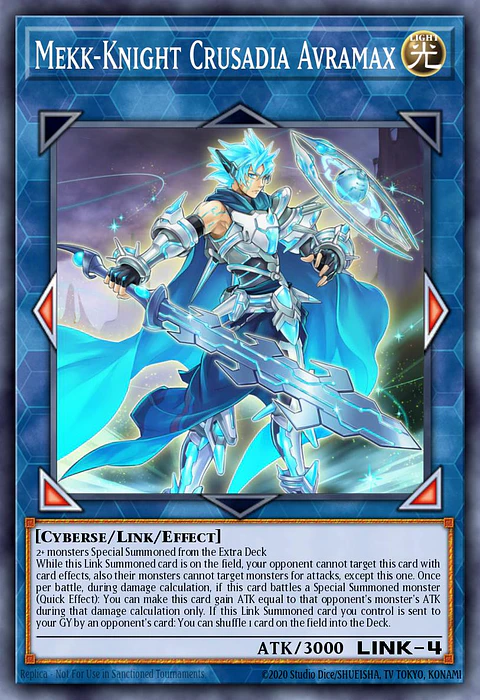 Mekk-Knight Crusadia Avramax - MAMO-EN037 - Ultra Rare