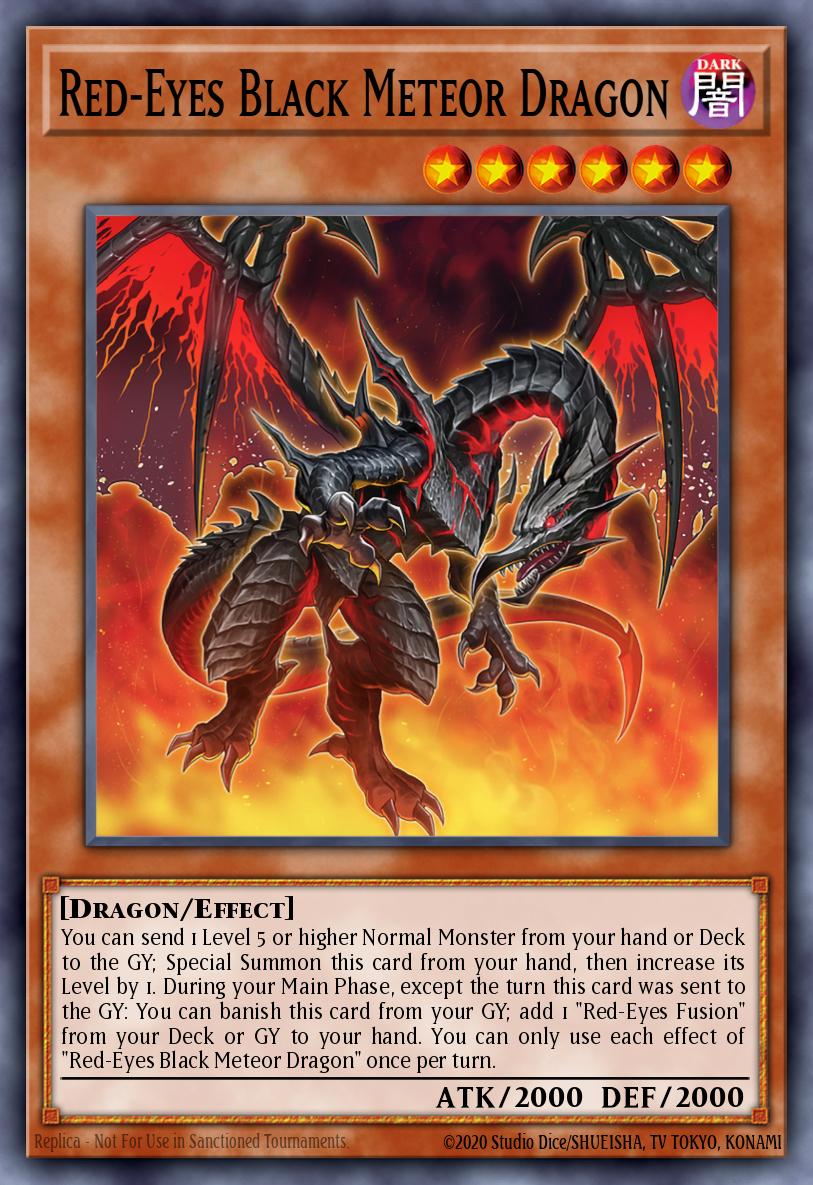 Red-Eyes Black Meteor Dragon - MAMO-EN049 - Ultra Rare 1