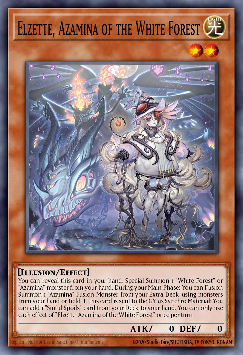 Elzette, Azamina of the White Forest - MAMO-EN054 - Ultra Rare 1