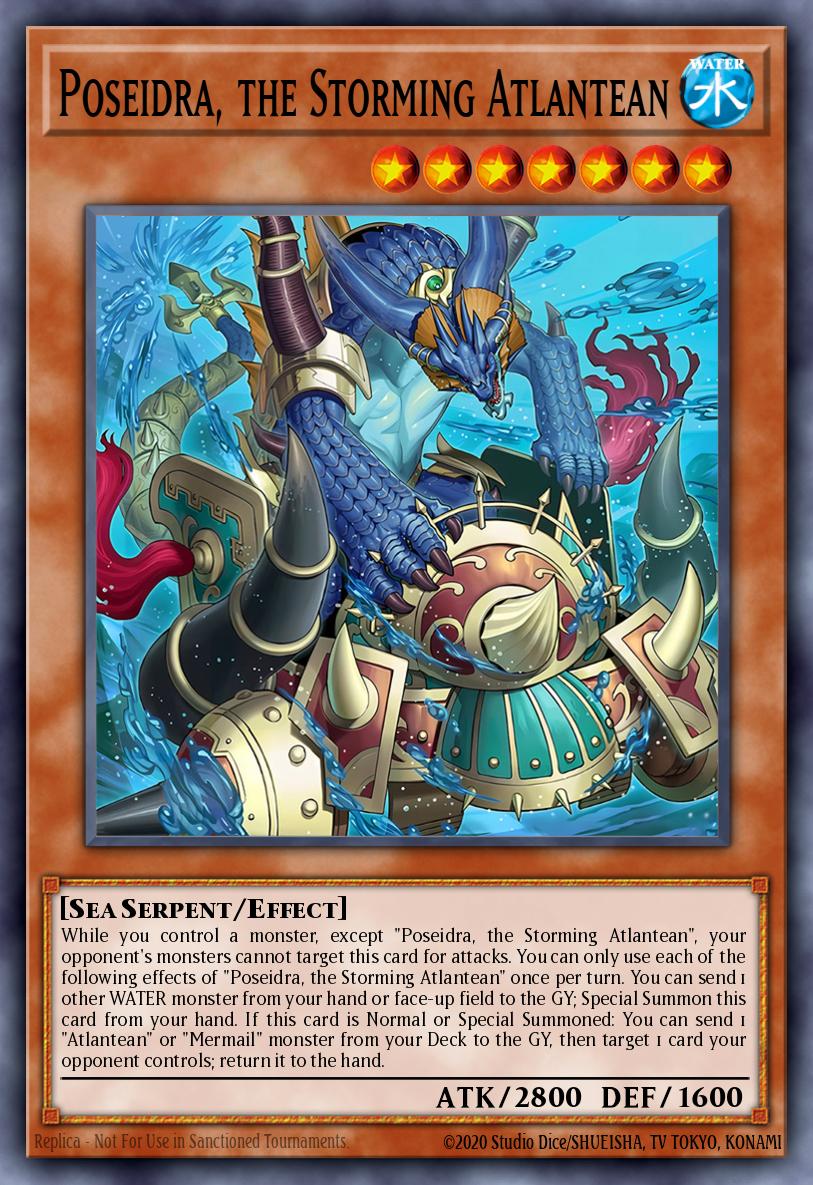 Poseidra, the Storming Atlantean - MAMO-EN055 - Ultra Rare 1