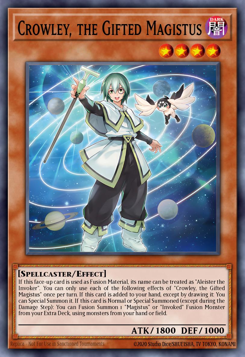 Crowley, the Gifted Magistus - MAMO-EN059 - Ultra Rare 1