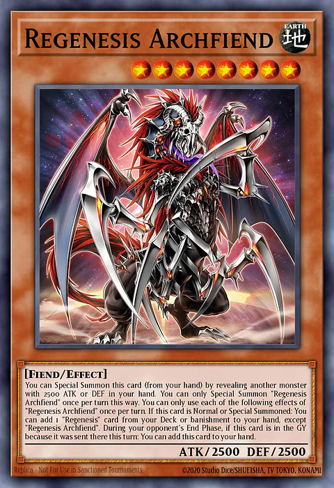 Regenesis Archfiend - MAMO-EN060 - Ultra Rare