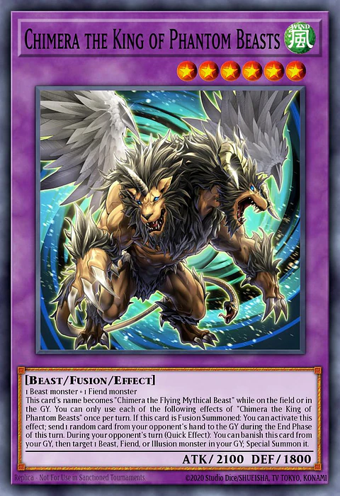 Chimera the King of Phantom Beasts - MAMO-EN074 - Ultra Rare