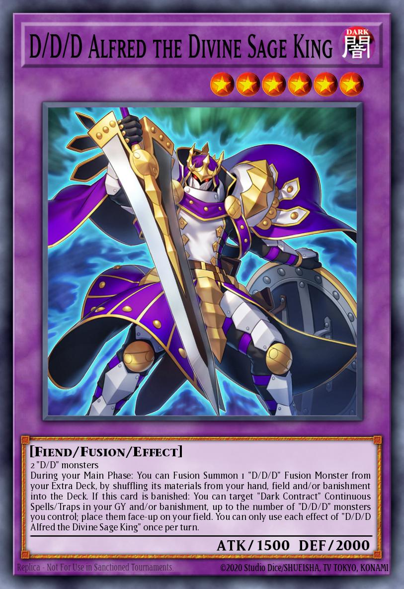 D/D/D Alfred the Divine Sage King - MAMO-EN079 - Ultra Rare 1