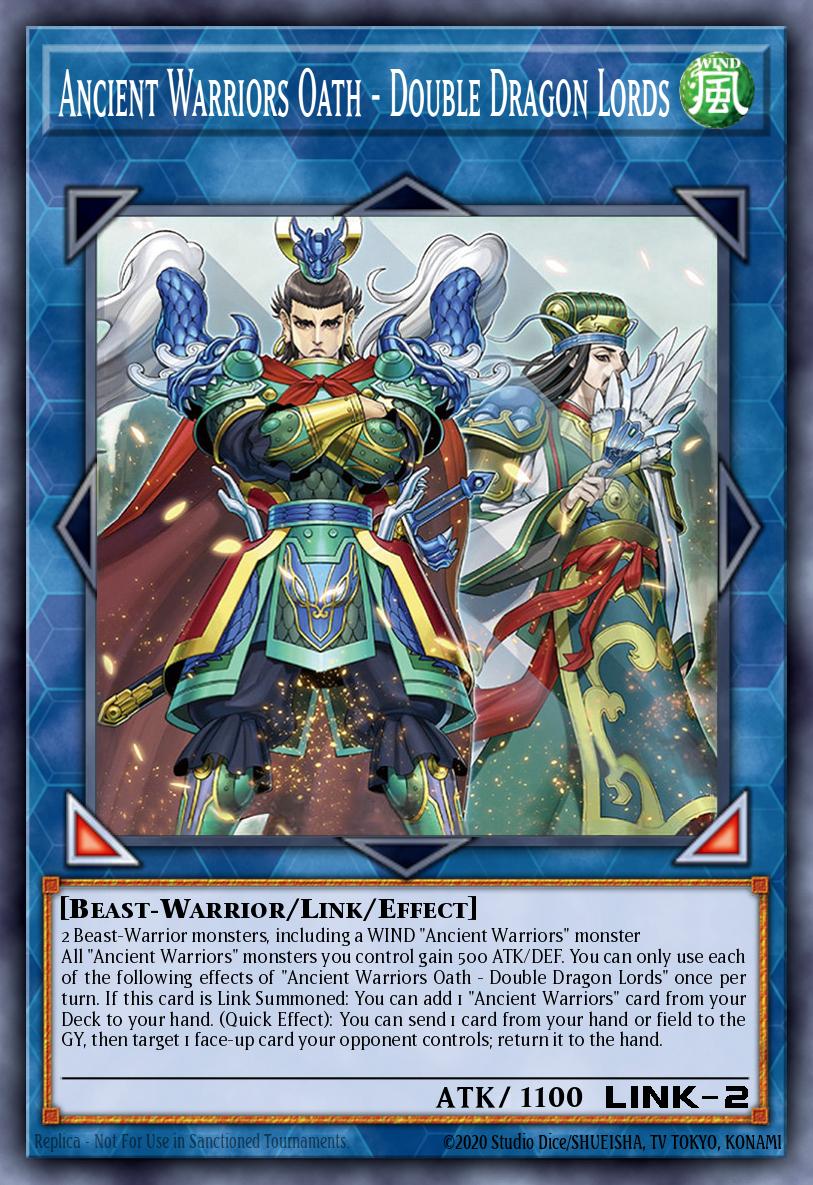 Ancient Warriors Oath - Double Dragon Lords - MAMO-EN088 - Ultra Rare 1
