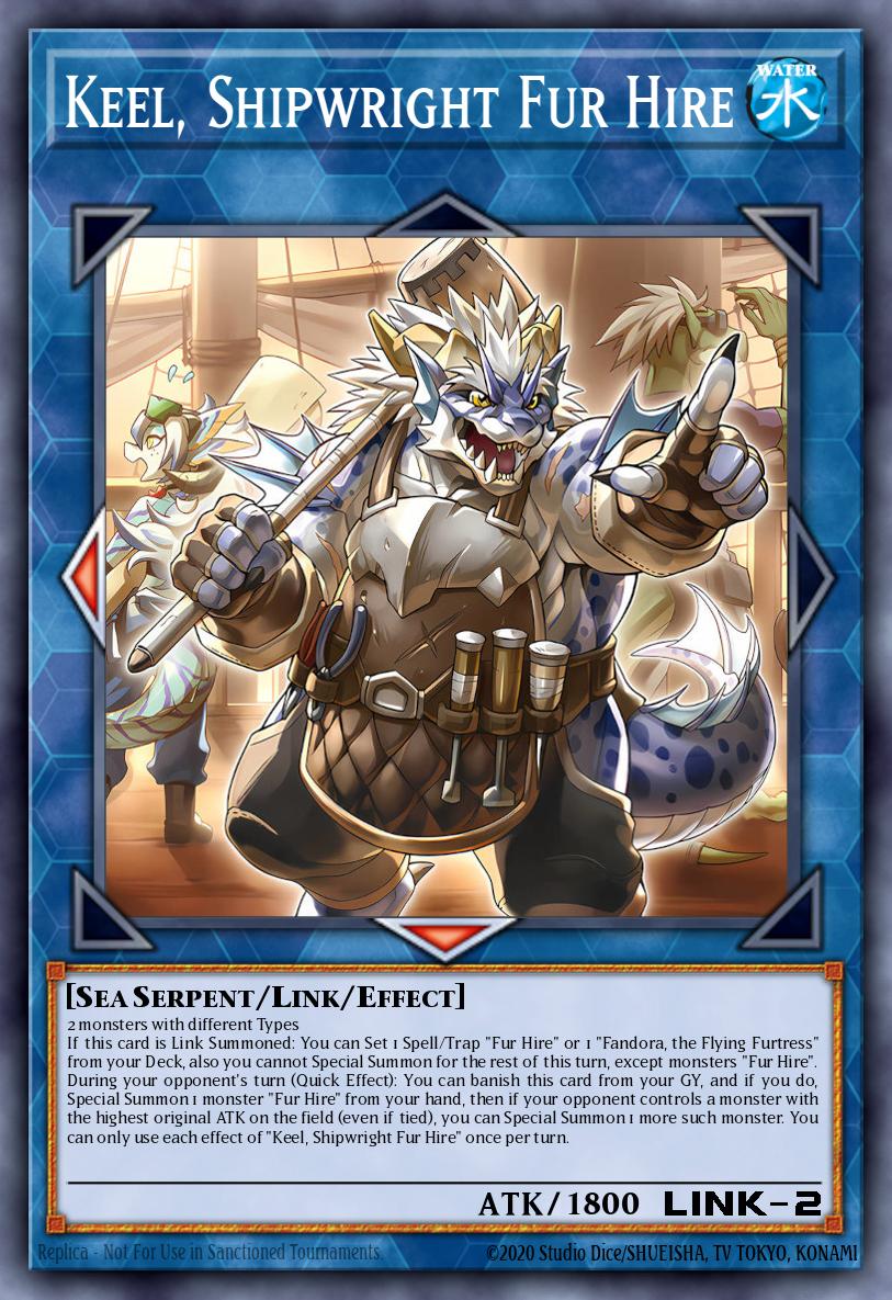 Keel, Shipwright Fur Hire - MAMO-EN092 - Ultra Rare 1
