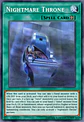 Nightmare Throne - MAMO-EN097 - Ultra Rare - thumbnail 2