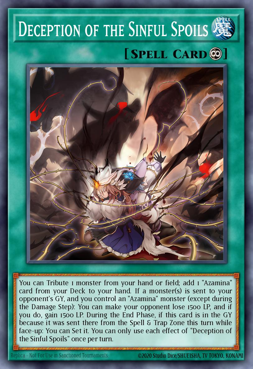 Deception of the Sinful Spoils - MAMO-EN098 - Ultra Rare 1
