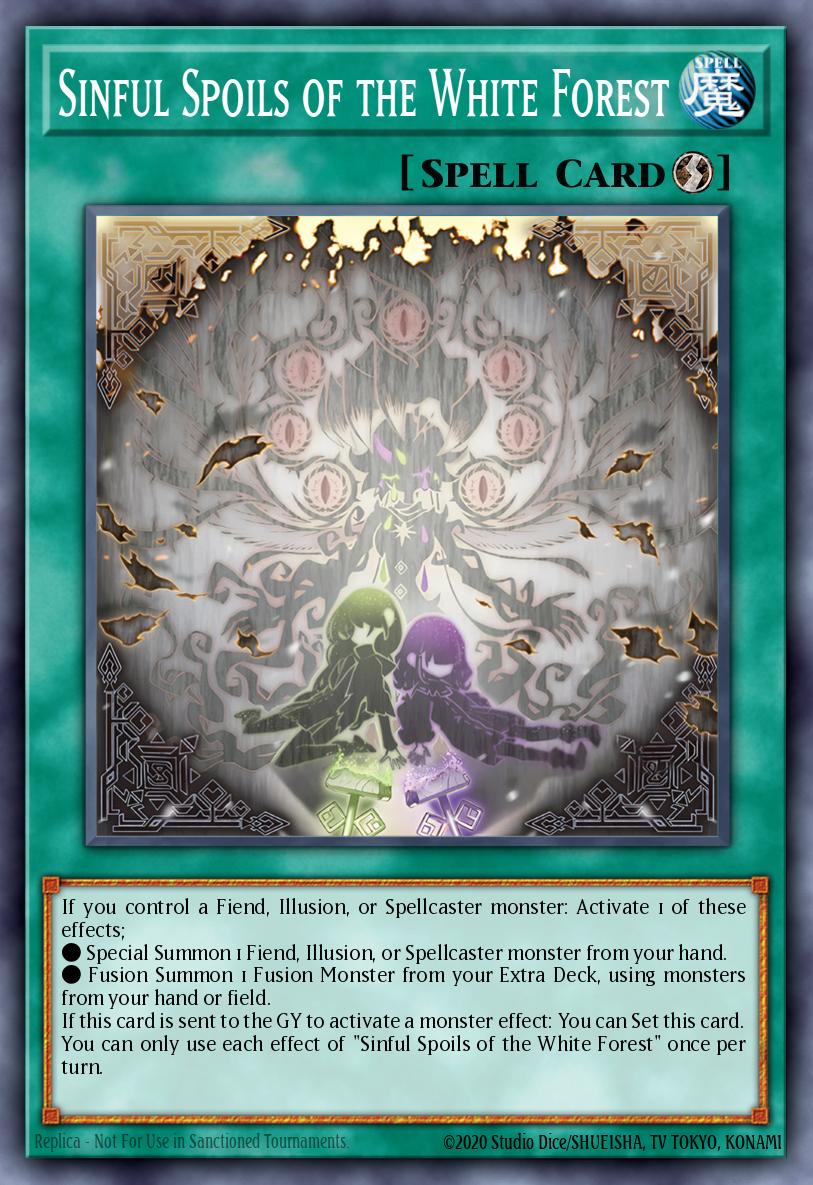 Sinful Spoils of the White Forest - MAMO-EN099 - Ultra Rare 1