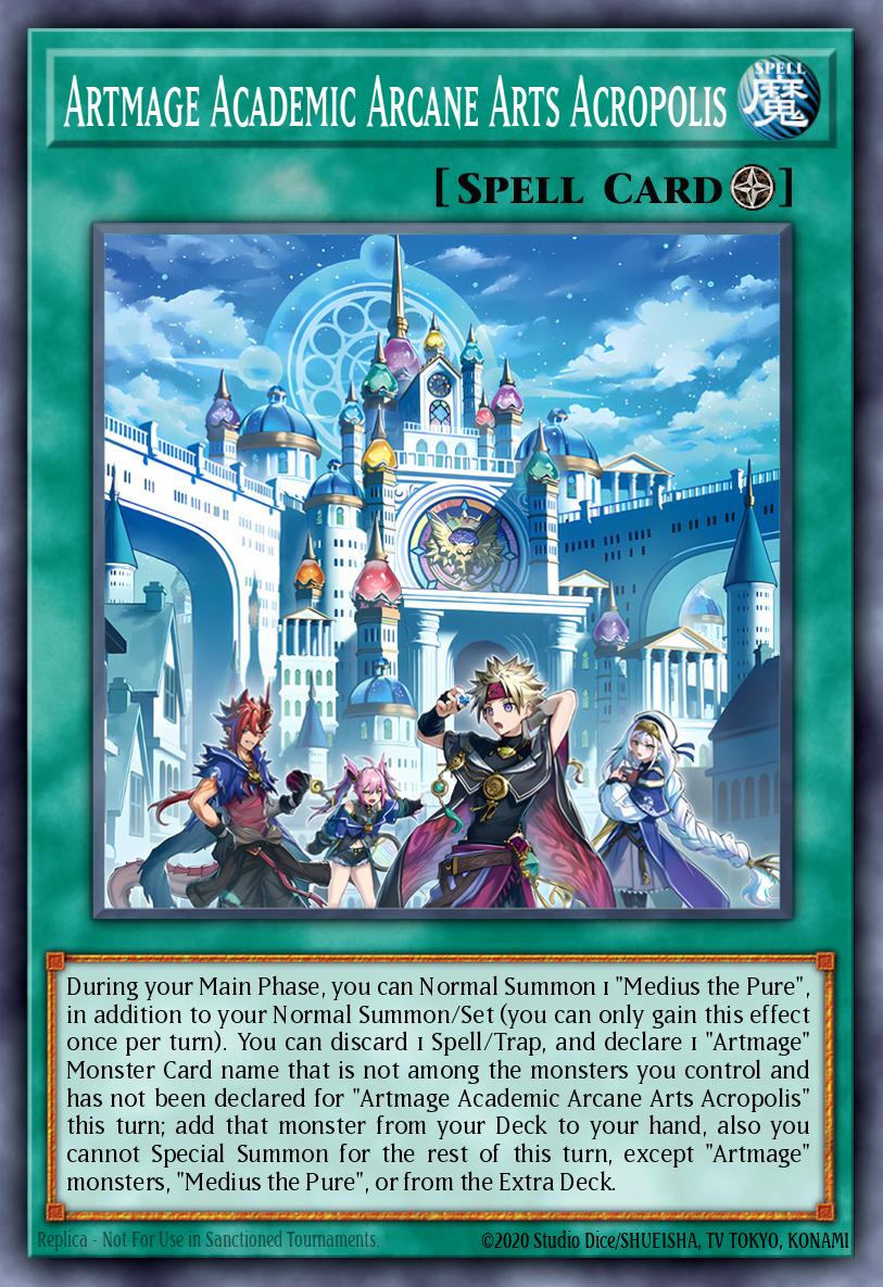 Artmage Academic Arcane Arts Acropolis - MAMO-EN101 - Ultra Rare 1