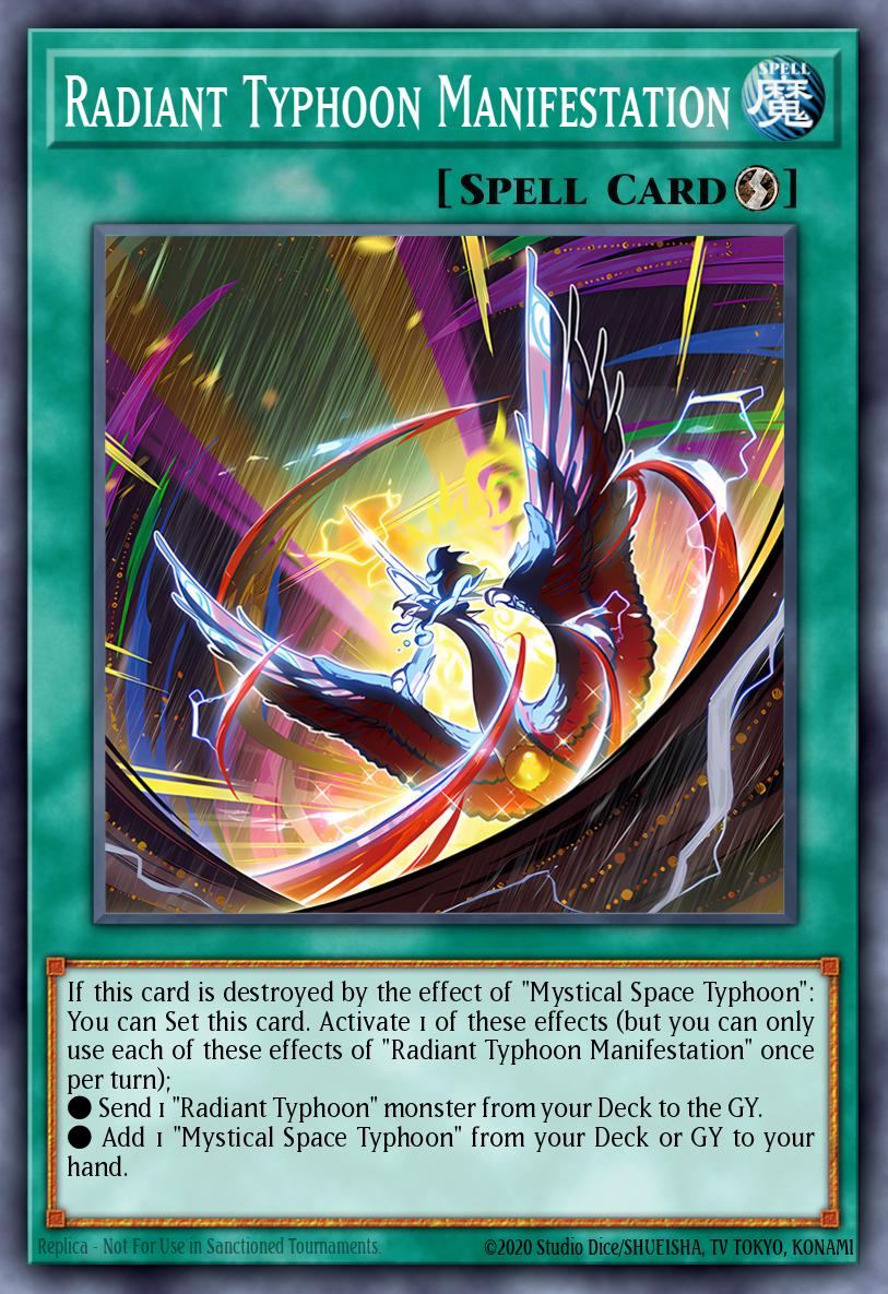 Radiant Typhoon Manifestation - MAMO-EN102 - Ultra Rare 1