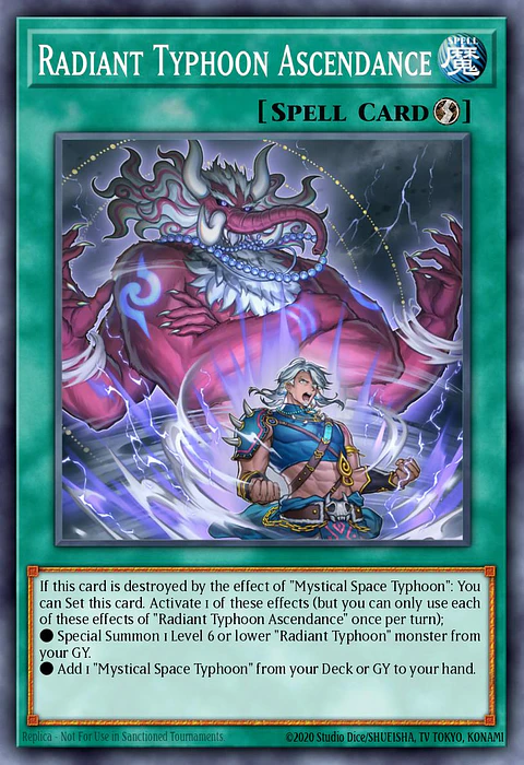 Radiant Typhoon Ascendance - MAMO-EN107 - Ultra Rare