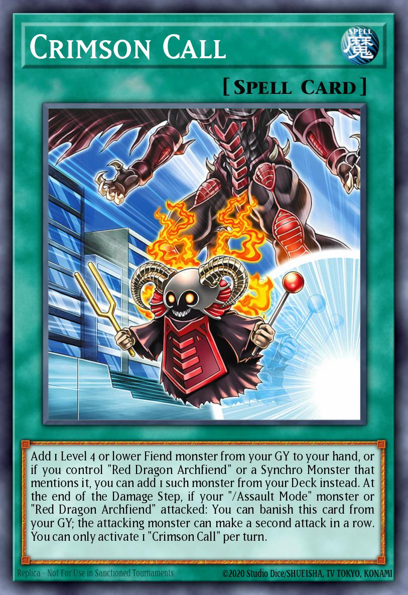Crimson Call - MAMO-EN109 - Ultra Rare 1