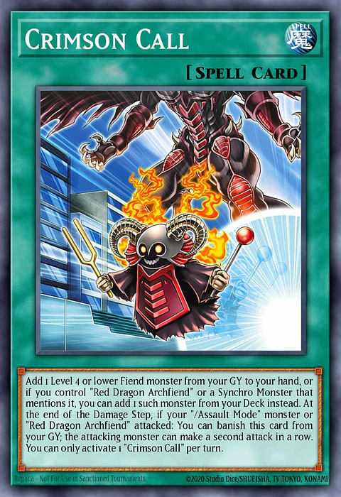 Crimson Call - MAMO-EN109 - Ultra Rare