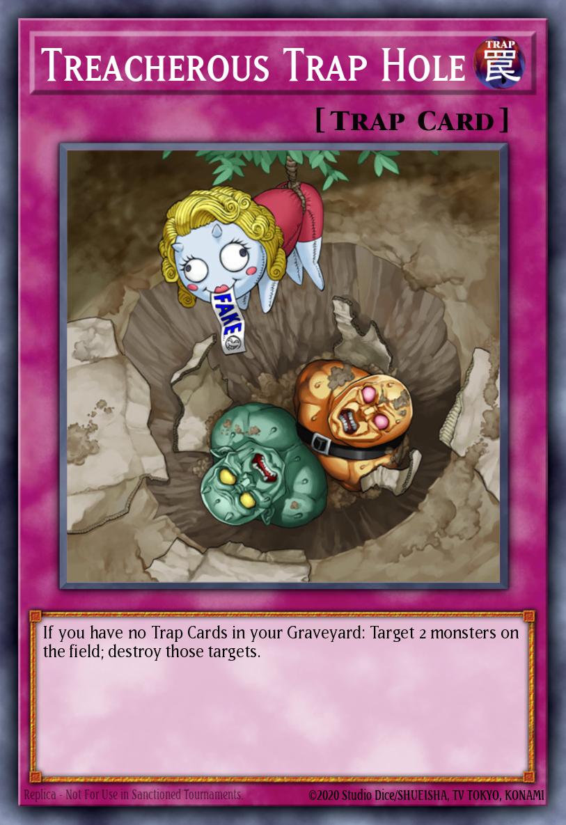 Treacherous Trap Hole - MAMO-EN114 - Ultra Rare 1