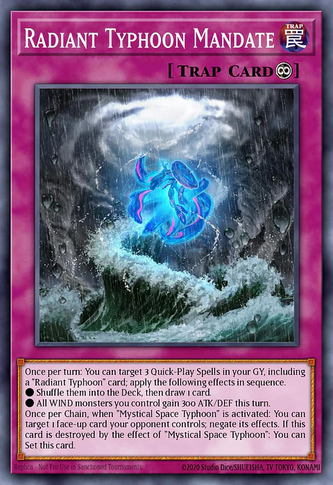 Radiant Typhoon Mandate - MAMO-EN118 - Ultra Rare