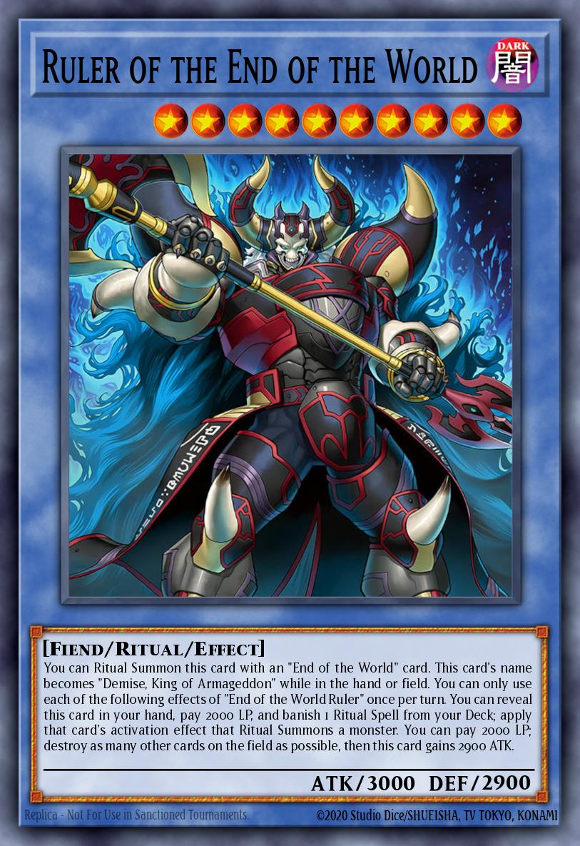 End of the World Ruler - MAMO-EN121 - Secret Rare 1