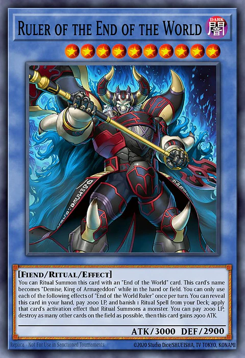 End of the World Ruler - MAMO-EN121 - Secret Rare