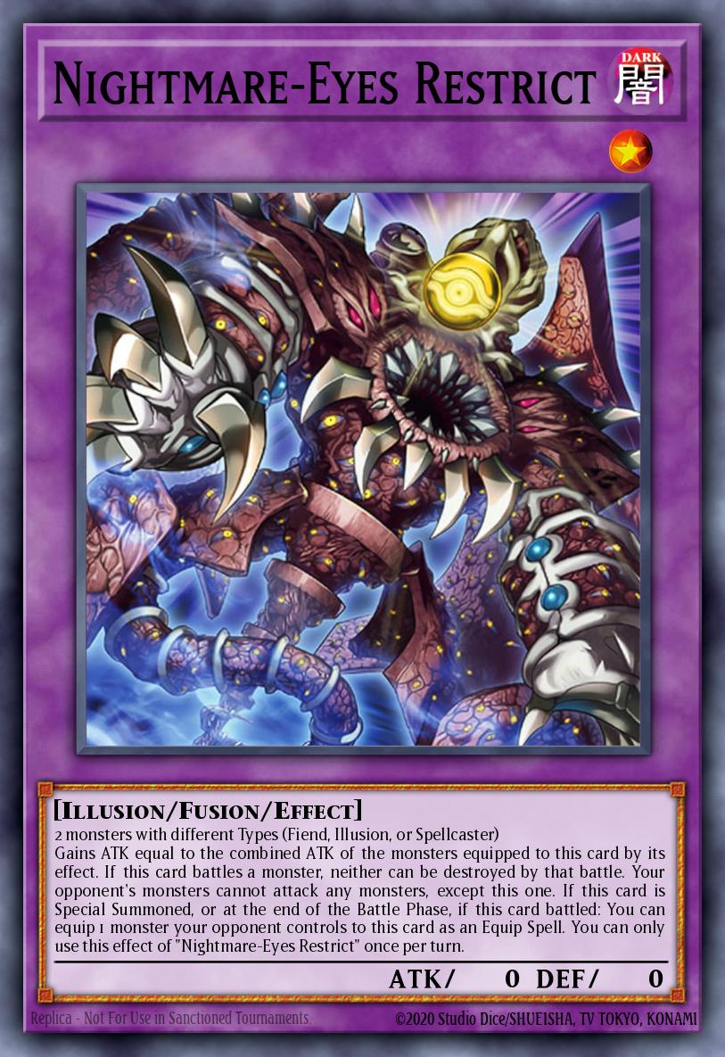 Nightmare-Eyes Restrict - MAMO-EN122 - Secret Rare 1