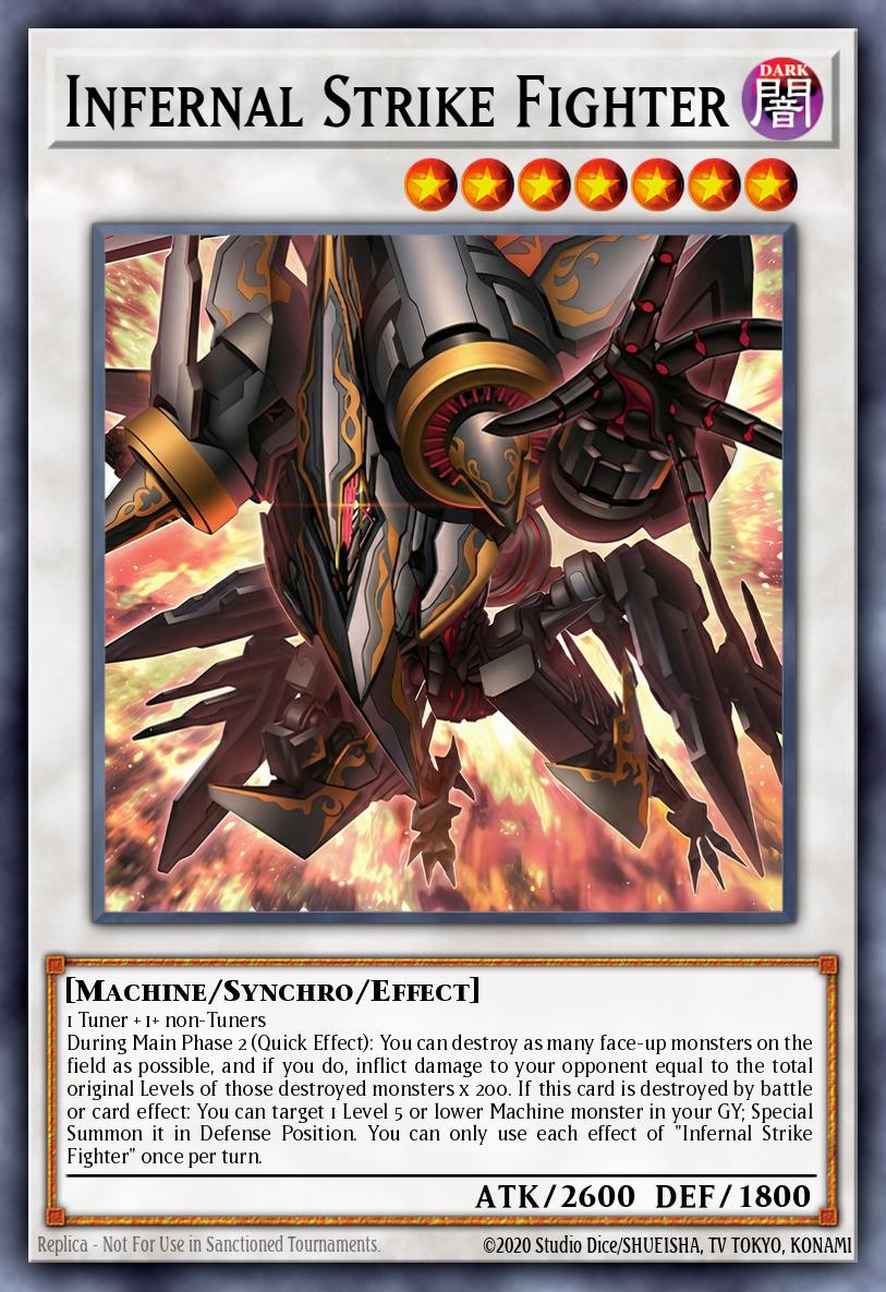 Infernal Strike Fighter - MAMO-EN123 - Secret Rare 1