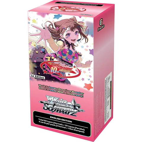Bushiroad Weiss Schwarz: BanG Dream 10 Aniversario Premium Booster
